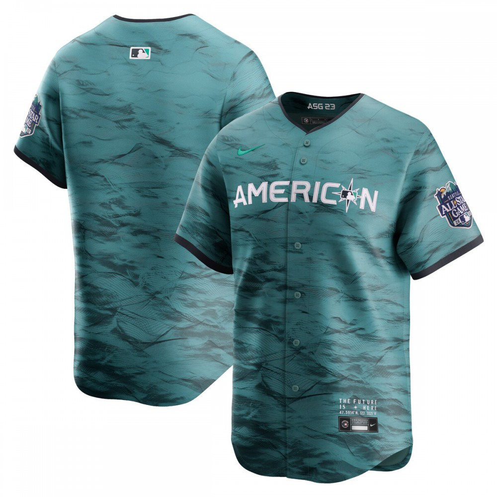 American League 2023 MLB All-Star Game Limited Jersey - Teal-Pro Kit Vault | Brand New 26/27 Sports Jerseys